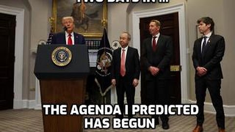 Two Days In... The Agenda I Predicted Has Begun - David Icke - Jan 23, 2025