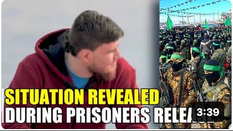 Gaza hostages release moment reveals Resistance controlled equipment!