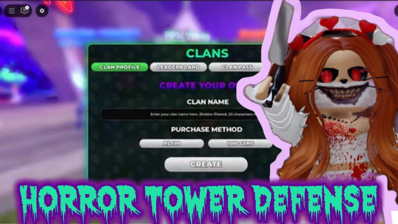 Horror Tower Defense Clans and Nightmare Pass