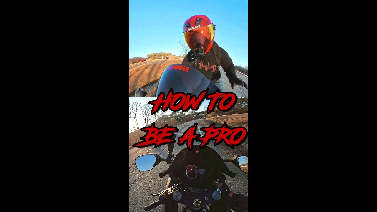 How to ride like a PRO!