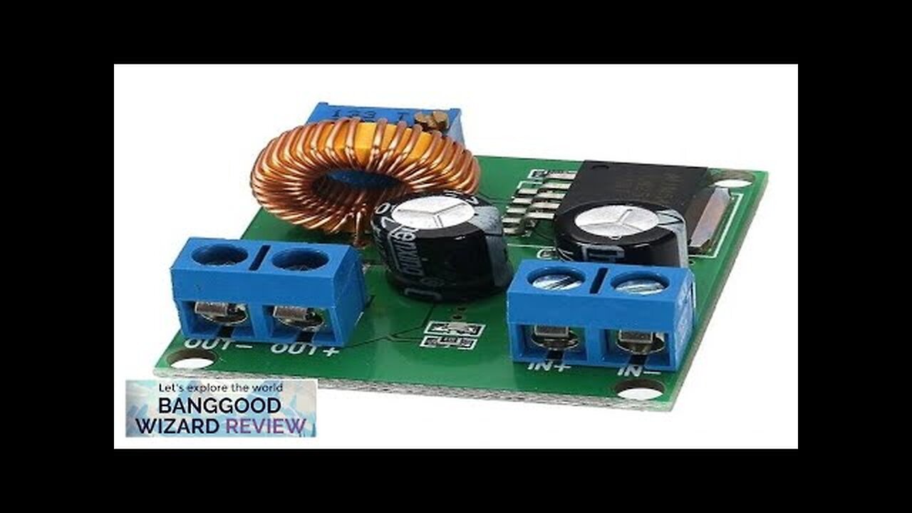 DC-DC 3V-35V To 4V-40V Adjustable Step Up Power Module 3V 5V 12V Review