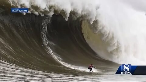 California Surfer Catches HUGE 108-Foot Wave