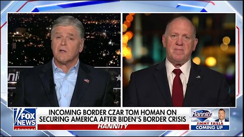 TOM HOMAN - SECURING AMERICA AFTER BIDEN'S BORDER CRISIS