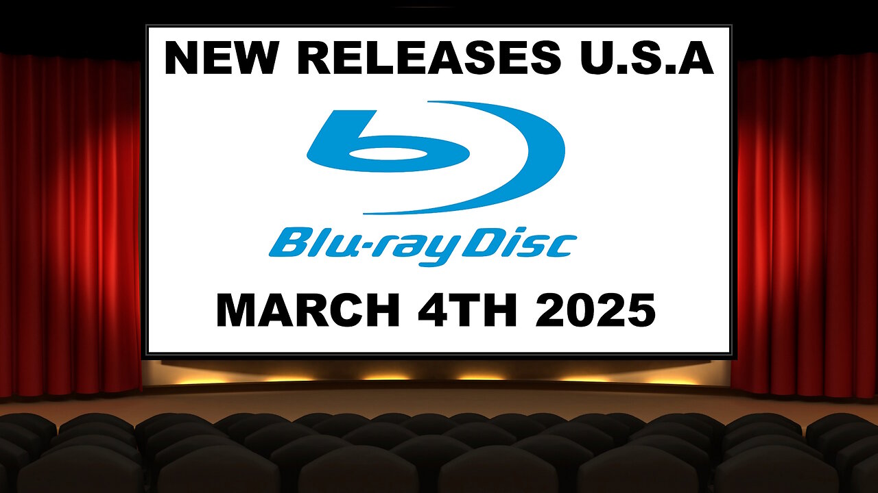 NEW Blu-ray Releases [MARCH 4TH 2025 | U.S.A]