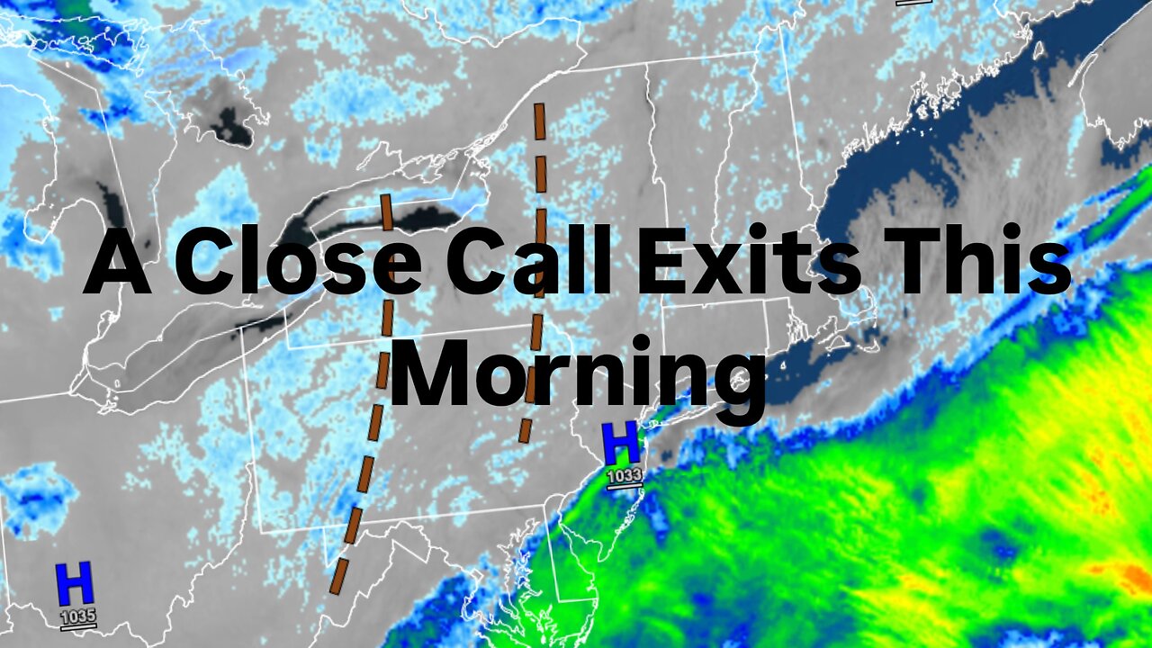 A Close Call Exits This Morning