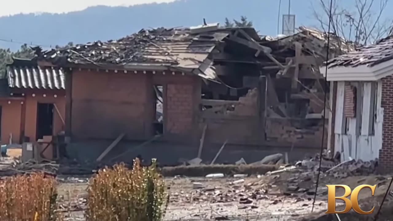 Fighter jet accidentally bombs village, injuring 15, during South Korea military drill