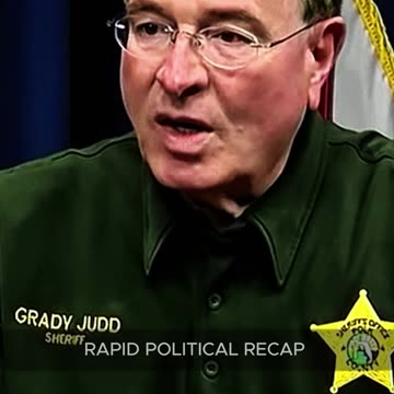 The Best Sheriff in The U.S. - Grady Judd - Polk County, Florida - 100% True Constitutional American