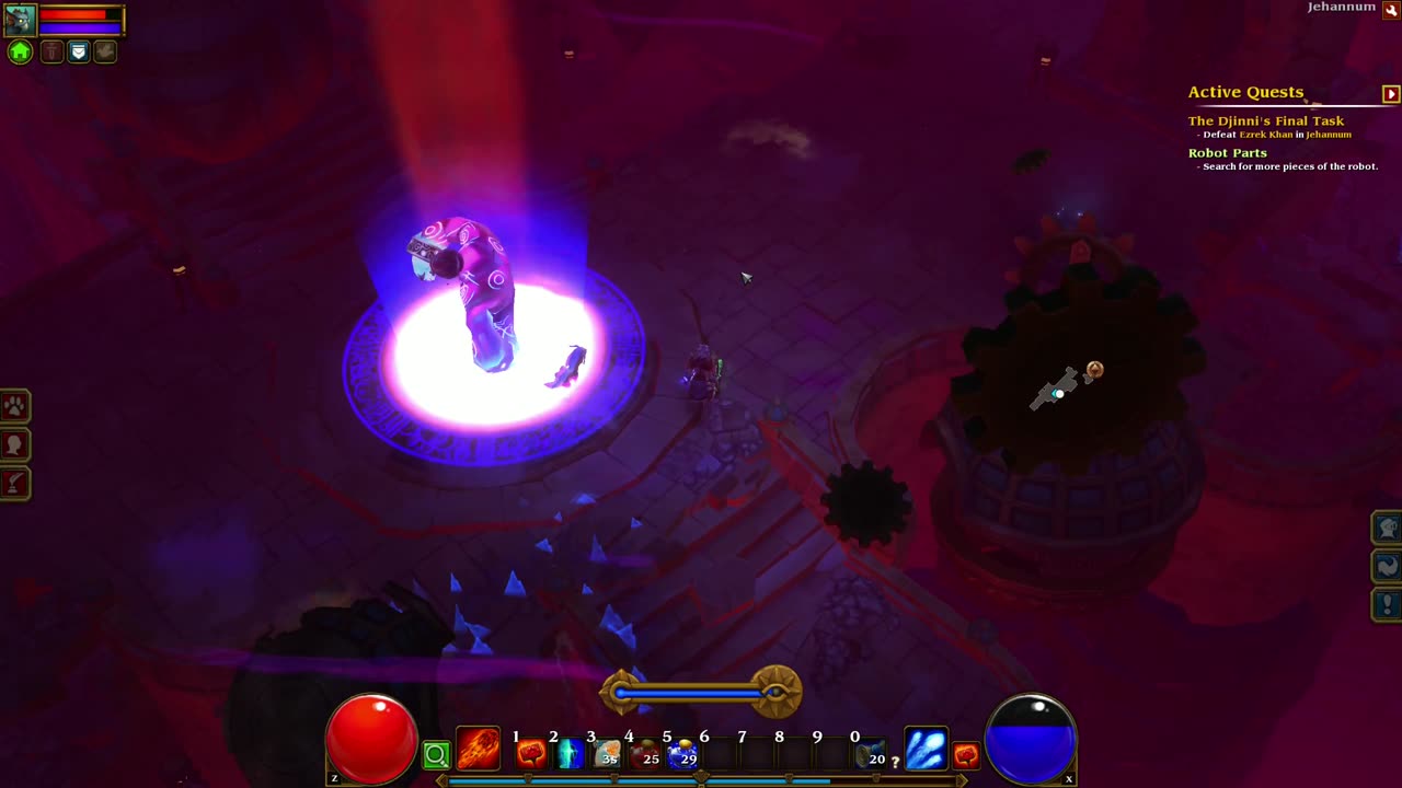 Torchlight II - Ezrek Khan - Boss Fight [Embermage]