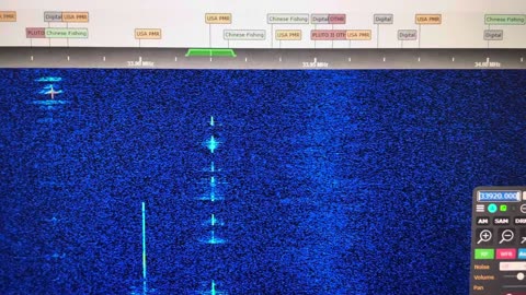 27.885 Data Paging + FM Voice Transmission UNID Source [G8JNJ SDR] Feb []