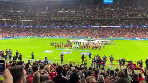Atletico Madrid splendid atmosphere (UEFA Champions League)