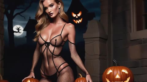 POSH - Rosie Huntington Whiteley Ready for Haloween