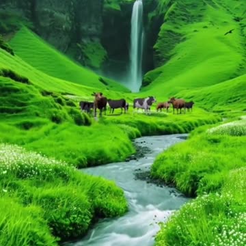 nature mountain beautiful video