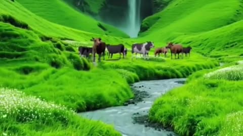 nature mountain beautiful video