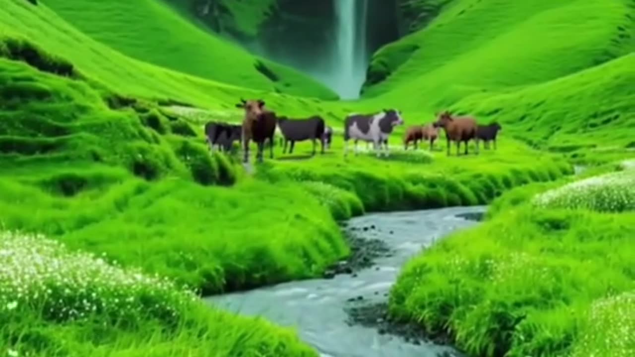 nature mountain beautiful video