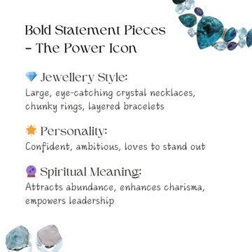 What Your Jewellery Says About You ✨ #jewellery is more than just an accessory #crystals
