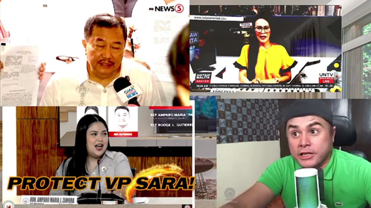 ZAMORA BAKIT MO NILILIGTAS SI SPEAKER ? PAKTAY KAYO DITO VP SARA DUTERTE SUPPORTADO NG BUONG BAYAN!