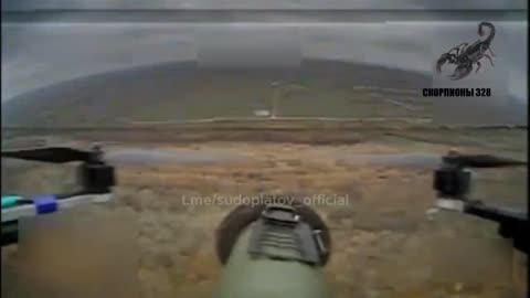 Russians Deployed an FPV Drone Equipped with a Grenade Launcher