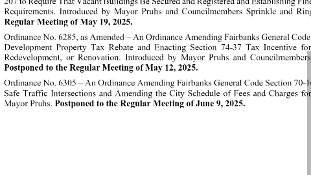 Fairbanks! What's going on? (03/04/2025) part (1/2)