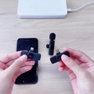 Professional Wireless Lavalier Microphone IPhone Android