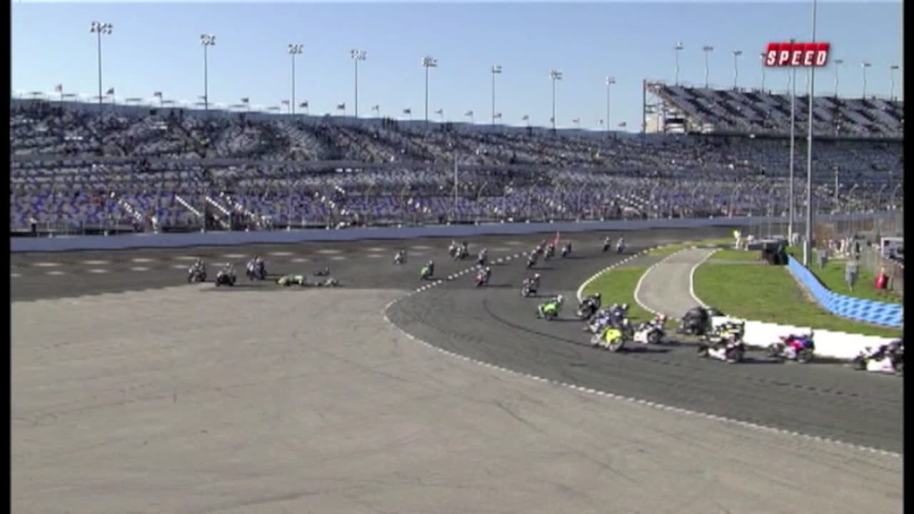 AMA Daytona 200 Crashes 2011