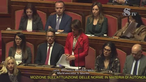 Bevilacqua - Intervento in Senato (29.01.25)