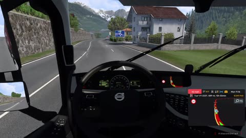 23 Tons Coconut Milk to Calais French 847 Mile Road Trip | Euro Truck Simulator 2