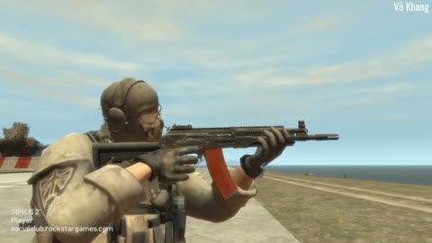 RPK-16 Light Machine Gun: Anims, Firing ,Reloading