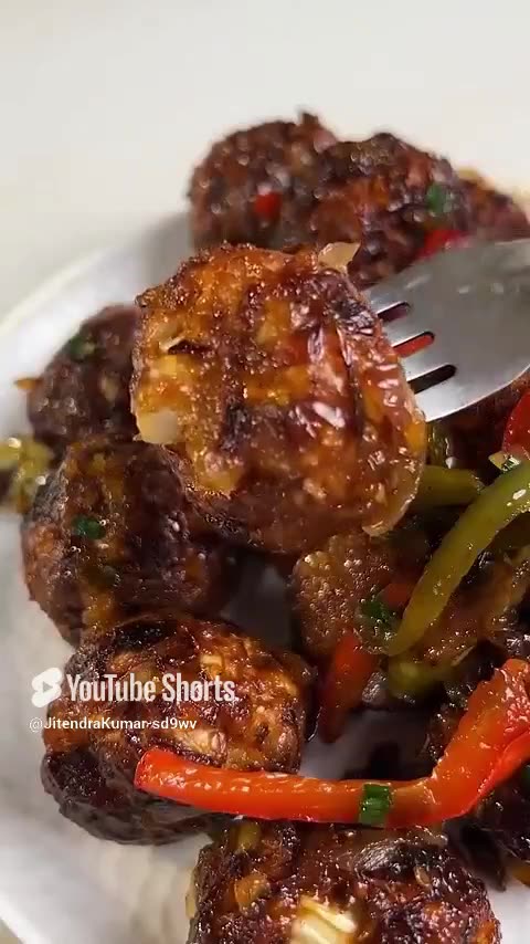 Cabbage Manchurian ASMR Cooking