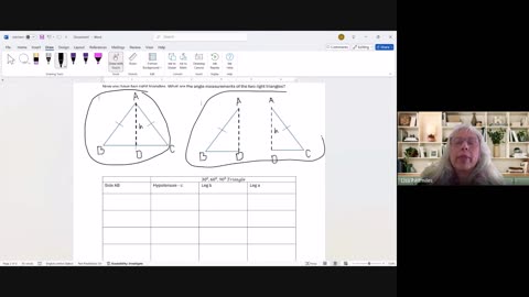 30-60-90 triangle lengths