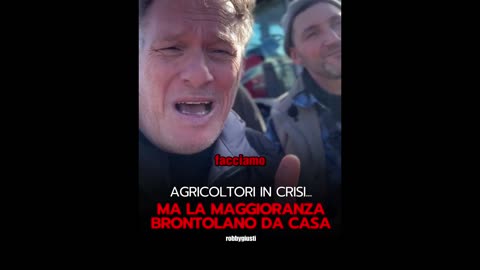 Robby Giusti - ECCO I POCHI AGRICOLTORI (29.01.25)