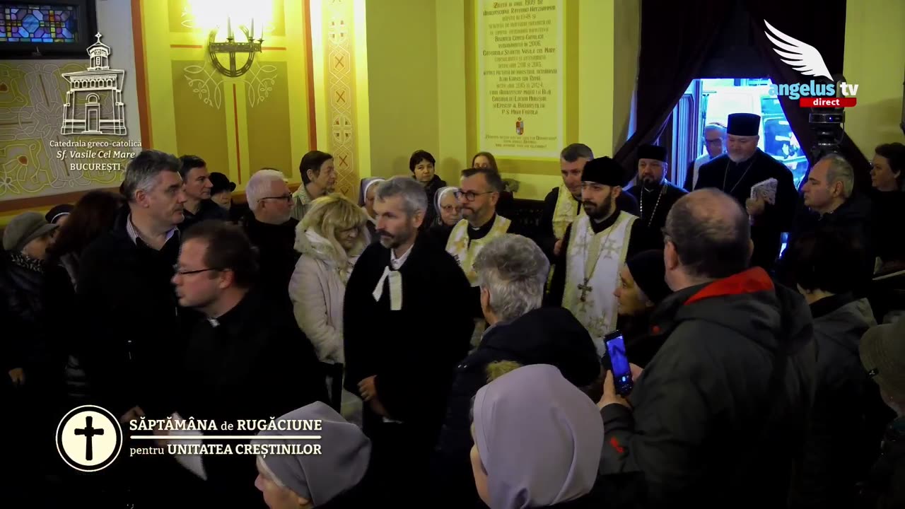 Ereticu Ecumenist Gabriel Cazacu SE ROAGĂ ÎMPREUNĂ TĂTĂL NOSTRU LA SĂPTĂMÂNA DE SPURCĂCIUNE ÎN COMUN