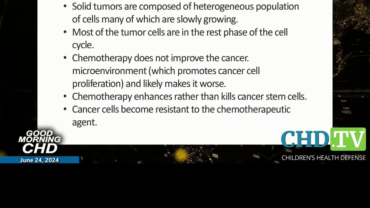 5- of all cancers that are actually curable with chemotherapy