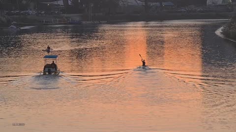 צילום נחל הירקון מהגשר 12.3.2025