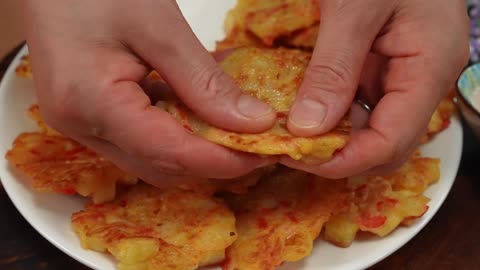 Crispy Potato Pancakes, 10 Mins Easy Breakfast Recipe