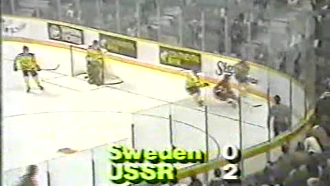 1984 - 04. Sep. - Canada Cup '84 - group game - USSR vs SWE