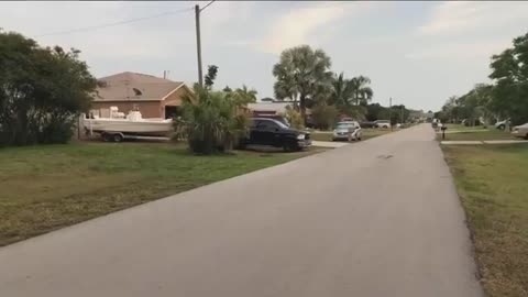 Woman catches man on camera running naked in Cape Coral