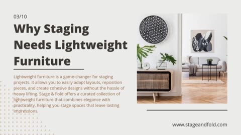 Elevate Your Home Staging with Stage & Fold