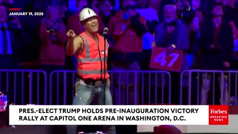 BREAKING NEWS Village People Perform 'YMCA' On Stage With Trump And Yes, He Does The Dance