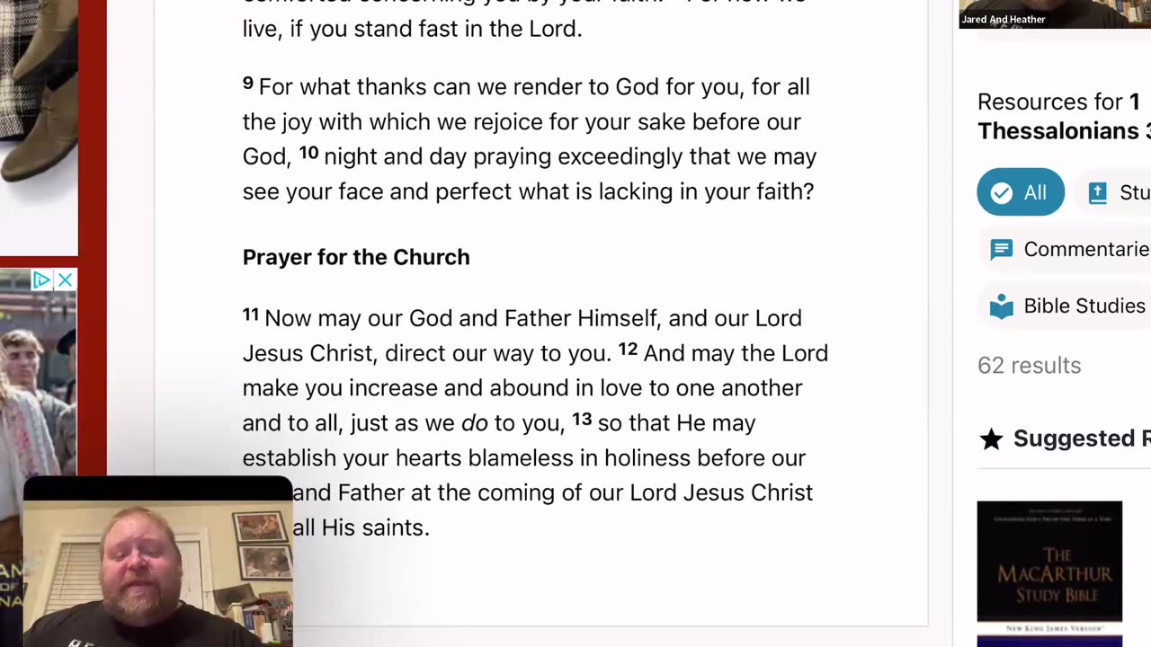 Steadfast in Faith: A Study of 1 Thessalonians 3