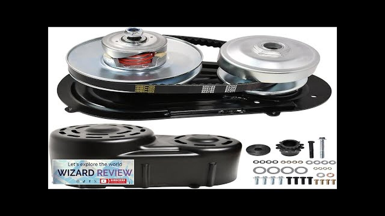 JNDO Go Kart 40 Series Torque Converter Kit with 1" Driver Pulley Review