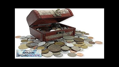 IMPACTO COLECCIONABLES Coin Collection World Currency Treasure Chest with 2Lb Review