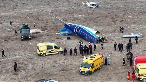 Kazakhstan says 42 people likely dead in Azerbaijan Airlines plane crash