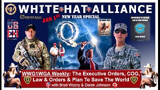 WWG1WGA! 2025 MAGA Trump Inauguration, Deep State FOG Wars, J6 & More with Derek Johnson, Brad Wozny