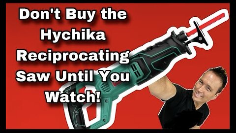 HYCHIKA 120V Reciprocating Saw Review – Powerful & Affordable Cutting Tool!