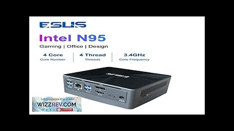 ESUS Mini PC Intel 11th Gen N95 Mini Pocket PC N95 16GB Review