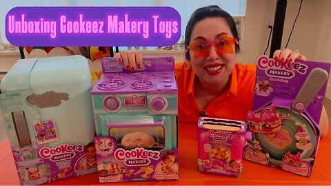 🍪✨ Unboxing 4 Different Cookeez Makery Treats #short ✨🍩