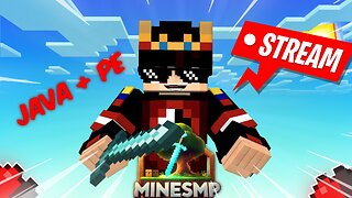 Minecraft Live Stream Public Smp Java+Bedrock 24/7 Join.SMP With Icky Yt