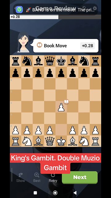 King's Gambit. Double Muzio Gambit