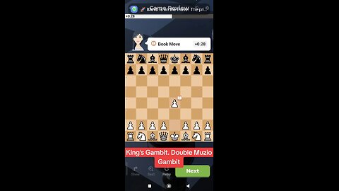 King's Gambit. Double Muzio Gambit