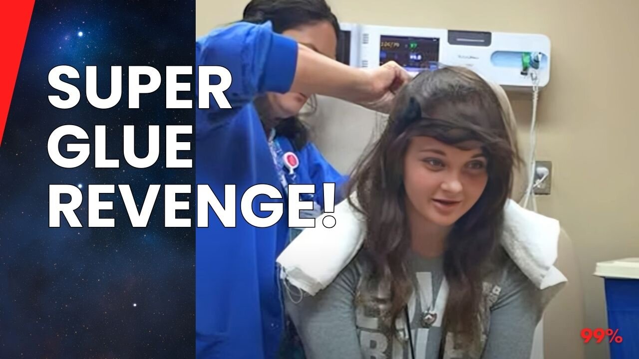 BULLY POURS SUPER GLUE ON GIRL'S HAIR! Her Revenge SHOCKS EVERYONE!